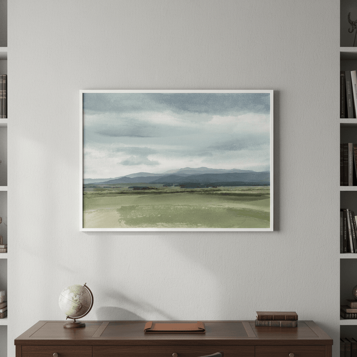 Ben Lomond Rain Tasmania by Deer Muskeeter wall - art - picture - poster