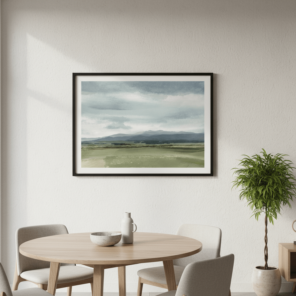 Ben Lomond Rain Tasmania by Deer Muskeeter wall - art - picture - poster