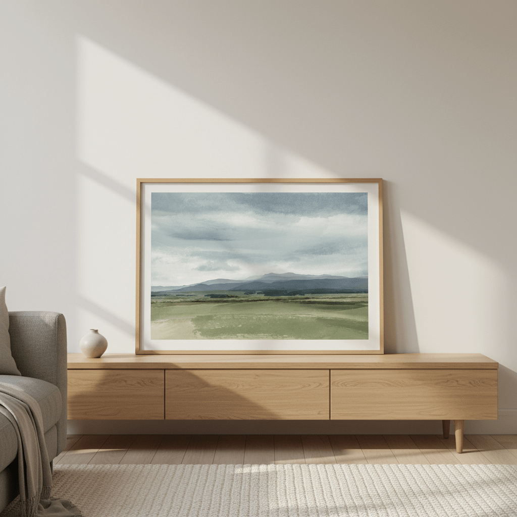 Ben Lomond Rain Tasmania by Deer Muskeeter wall - art - picture - poster