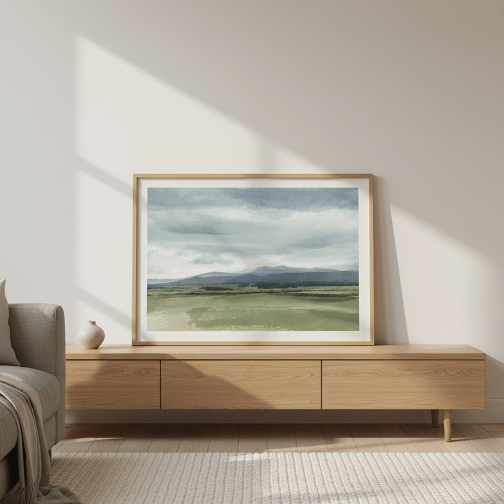 Ben Lomond Rain Tasmania by Deer Muskeeter wall - art - picture - poster