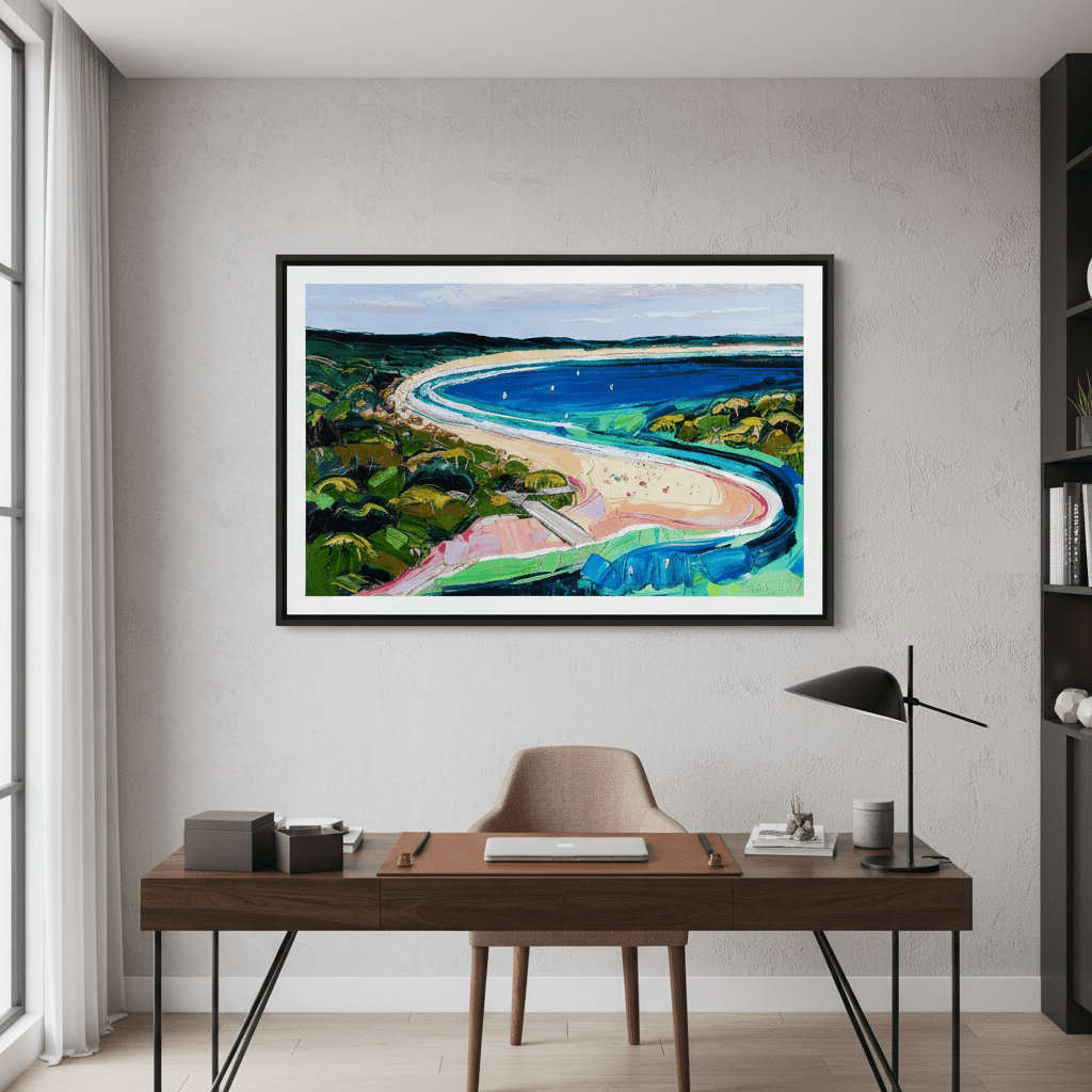 Bend and Flow by Angela Hawkey wall - art - picture - poster