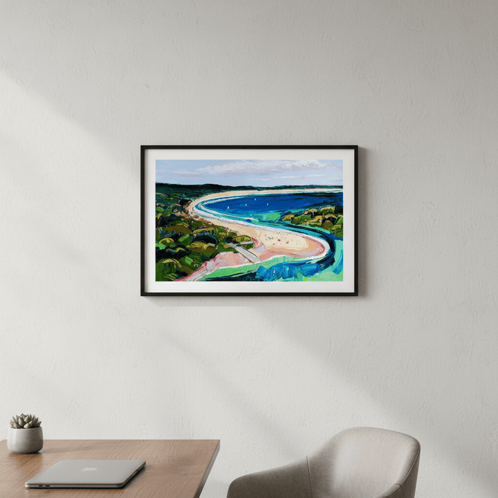 Bend and Flow by Angela Hawkey wall - art - picture - poster