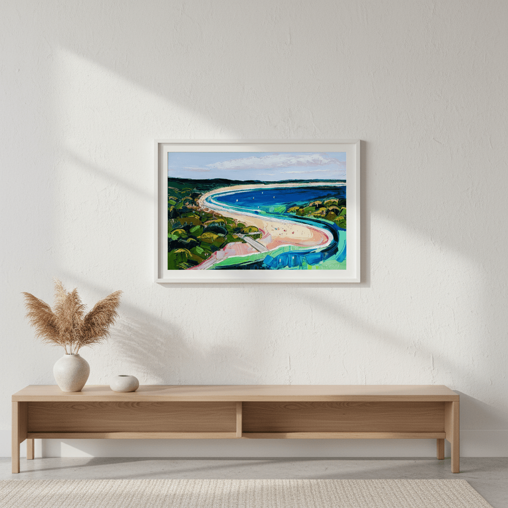 Bend and Flow by Angela Hawkey wall - art - picture - poster