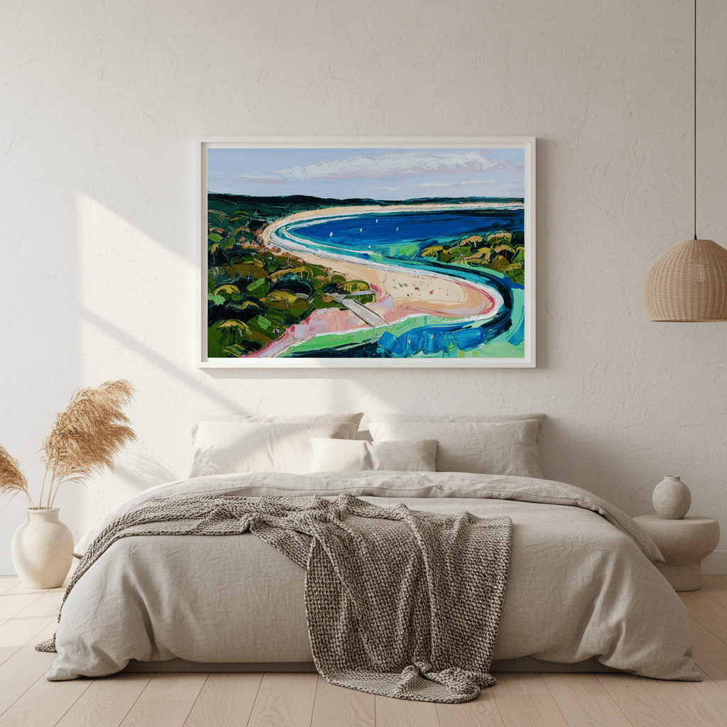 Bend and Flow by Angela Hawkey wall - art - picture - poster