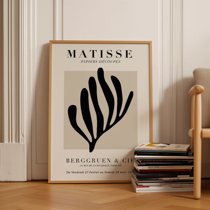 Berggruen & Cie Black Coral wall art prints by Henri Matisse - Style My Wall