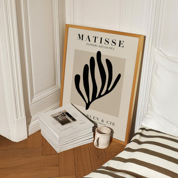 Berggruen & Cie Black Coral wall art prints by Henri Matisse - Style My Wall