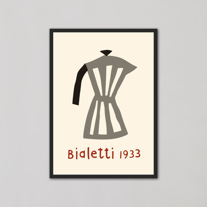 Bialetti Moka Pot 1933 Wall Art by Klaas Gubbels - Style My Wall