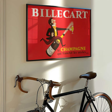 Billecart Champagne Poster Vintage Wall Art wall - art - picture - poster