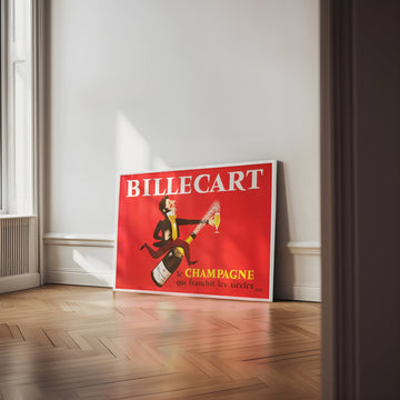 Billecart Champagne Poster Vintage Wall Art wall - art - picture - poster