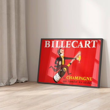 Billecart Champagne Poster Vintage Wall Art wall - art - picture - poster