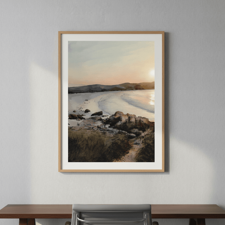 Binalong Bay Beach Tasmania by Deer Muskeeter wall - art - picture - poster