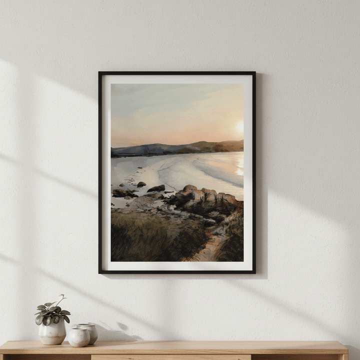 Binalong Bay Beach Tasmania by Deer Muskeeter wall - art - picture - poster