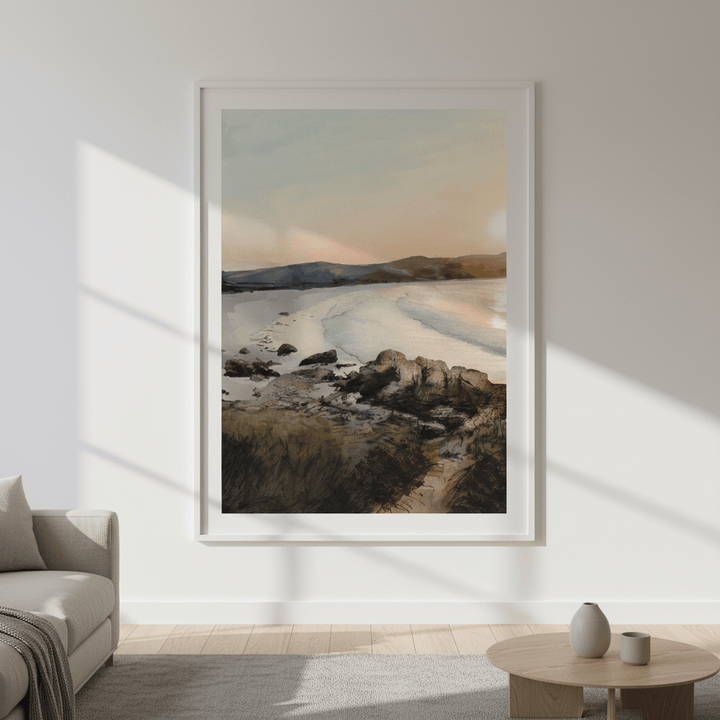 Binalong Bay Beach Tasmania by Deer Muskeeter wall - art - picture - poster