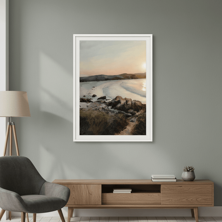 Binalong Bay Beach Tasmania by Deer Muskeeter wall - art - picture - poster