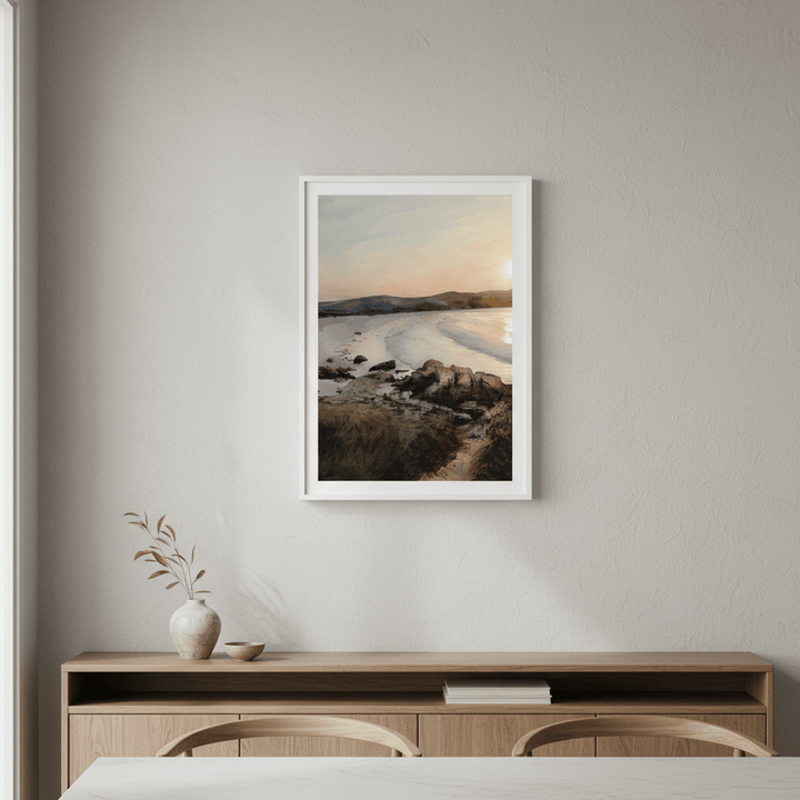 Binalong Bay Beach Tasmania by Deer Muskeeter wall - art - picture - poster