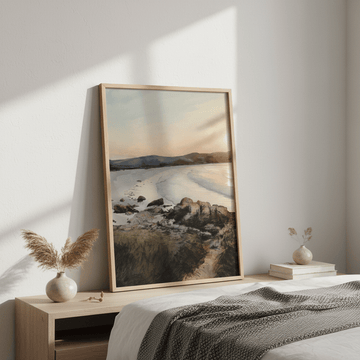 Binalong Bay Beach Tasmania by Deer Muskeeter wall - art - picture - poster