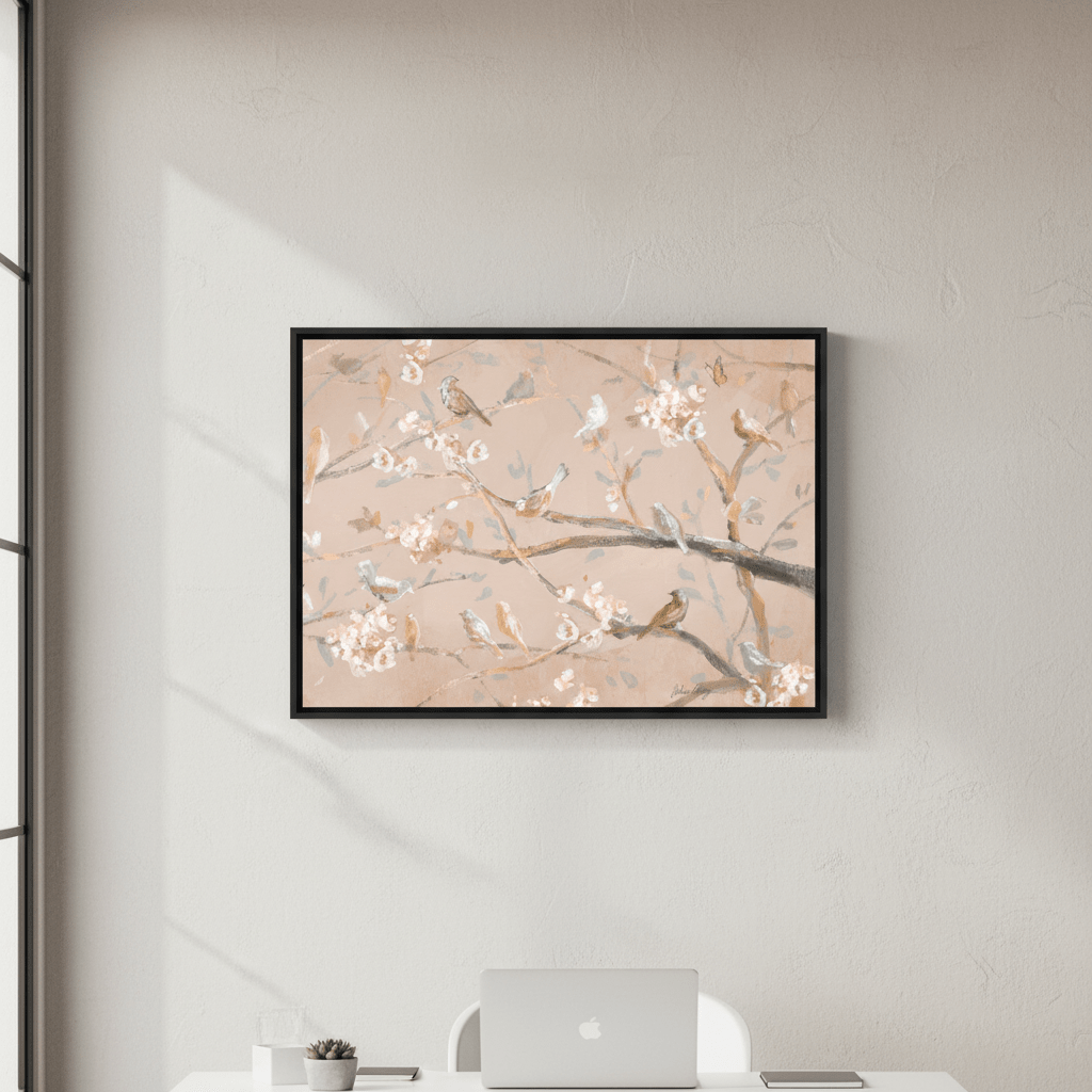 Birds by Julia Cheney wall - art - picture - poster