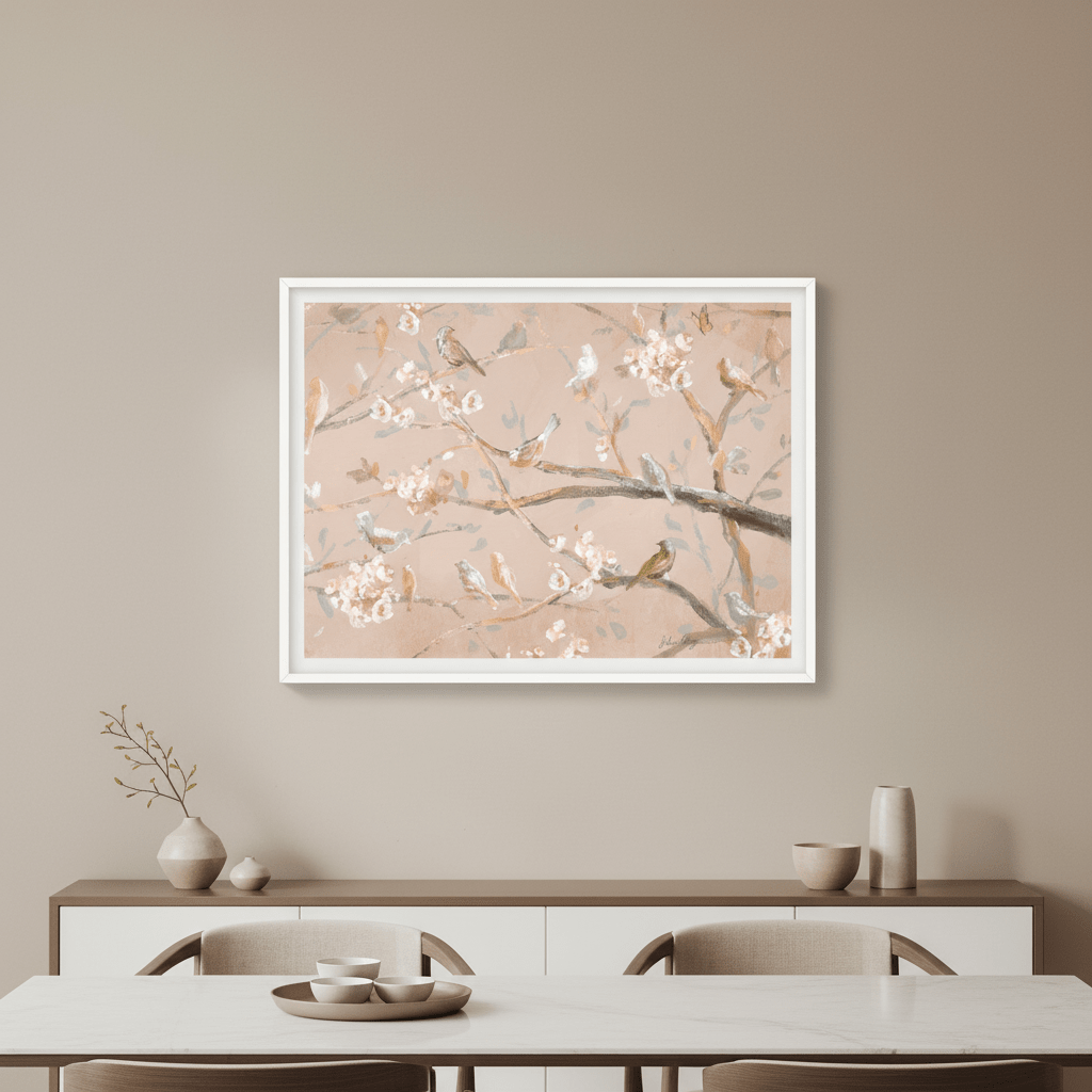 Birds by Julia Cheney wall - art - picture - poster