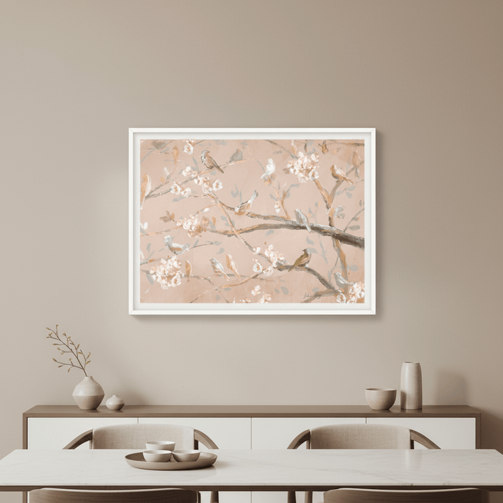 Birds by Julia Cheney wall - art - picture - poster