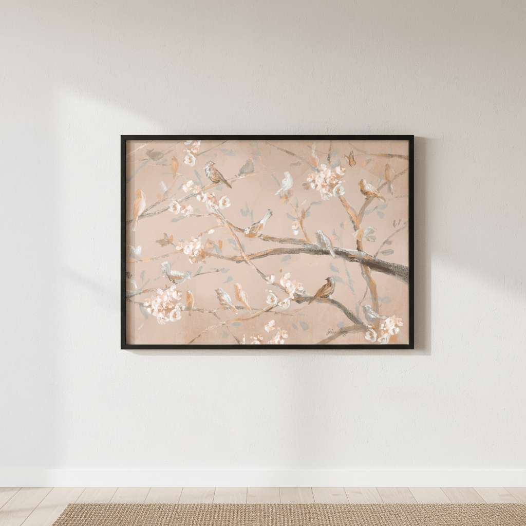 Birds by Julia Cheney wall - art - picture - poster