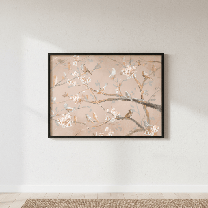 Birds by Julia Cheney wall - art - picture - poster