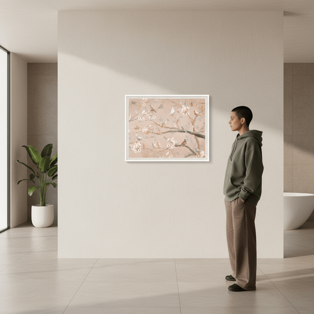 Birds by Julia Cheney wall - art - picture - poster