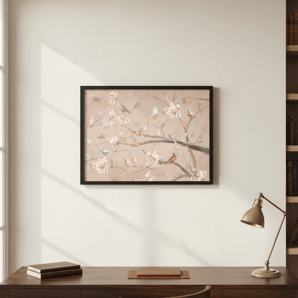 Birds by Julia Cheney wall - art - picture - poster