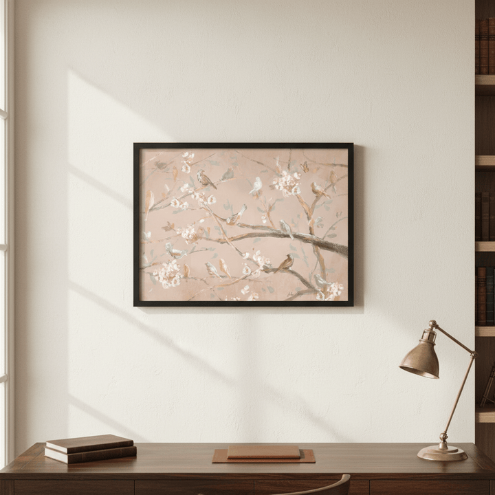 Birds by Julia Cheney wall - art - picture - poster