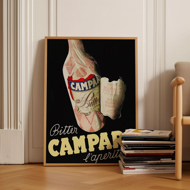 Bitter Campari Aperitif Vintage Wall Art by Carlo Fisanotti - Style My Wall