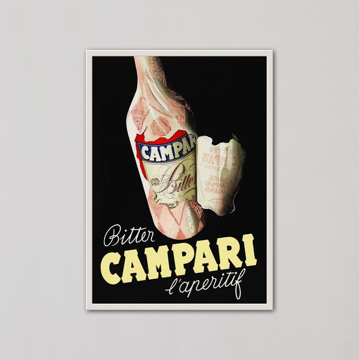 Bitter Campari Aperitif Vintage Wall Art by Carlo Fisanotti - Style My Wall