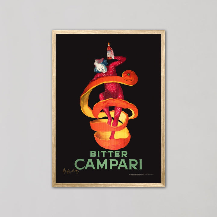 Bitter Campari Orange Wall Art by Leonetto Cappiello - Style My Wall