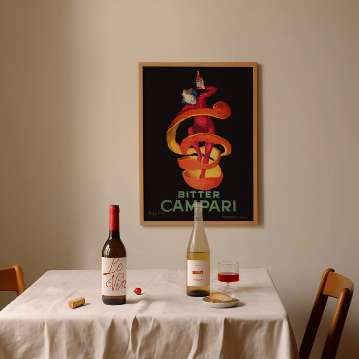 Bitter Campari Orange Wall Art by Leonetto Cappiello - Style My Wall