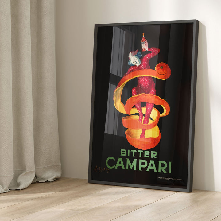 Bitter Campari Orange Wall Art by Leonetto Cappiello - Style My Wall