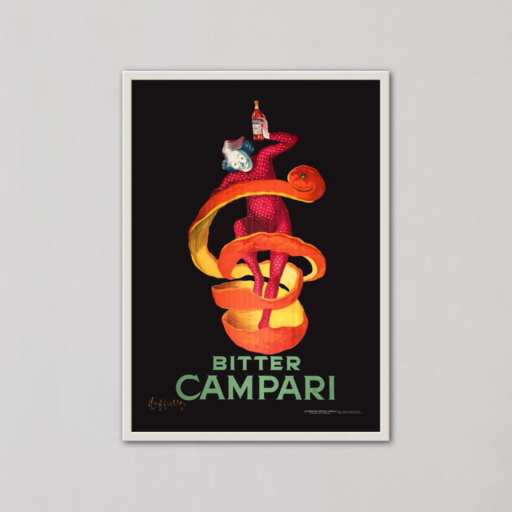 Bitter Campari Orange Wall Art by Leonetto Cappiello - Style My Wall