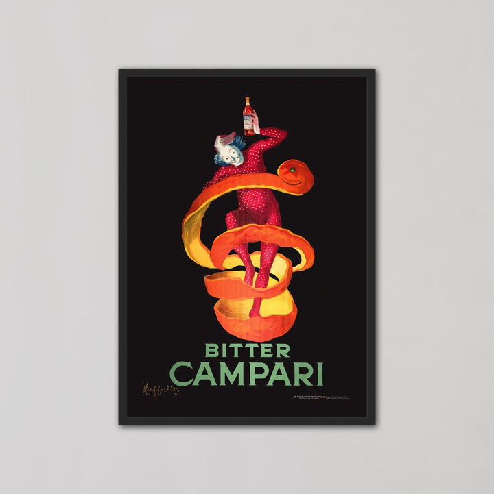 Bitter Campari Orange Wall Art by Leonetto Cappiello - Style My Wall