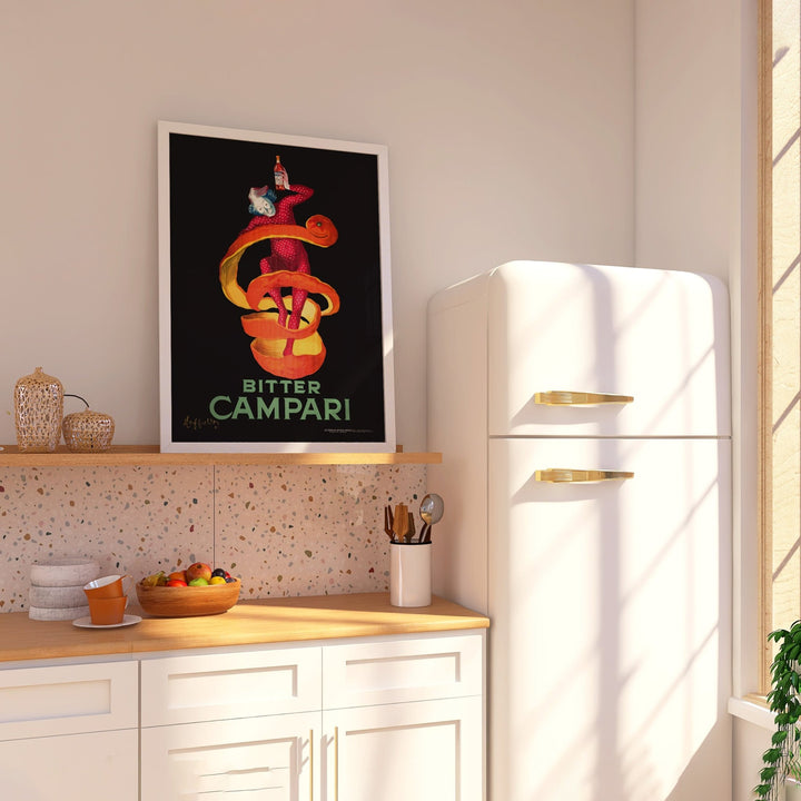 Bitter Campari Orange Wall Art by Leonetto Cappiello - Style My Wall