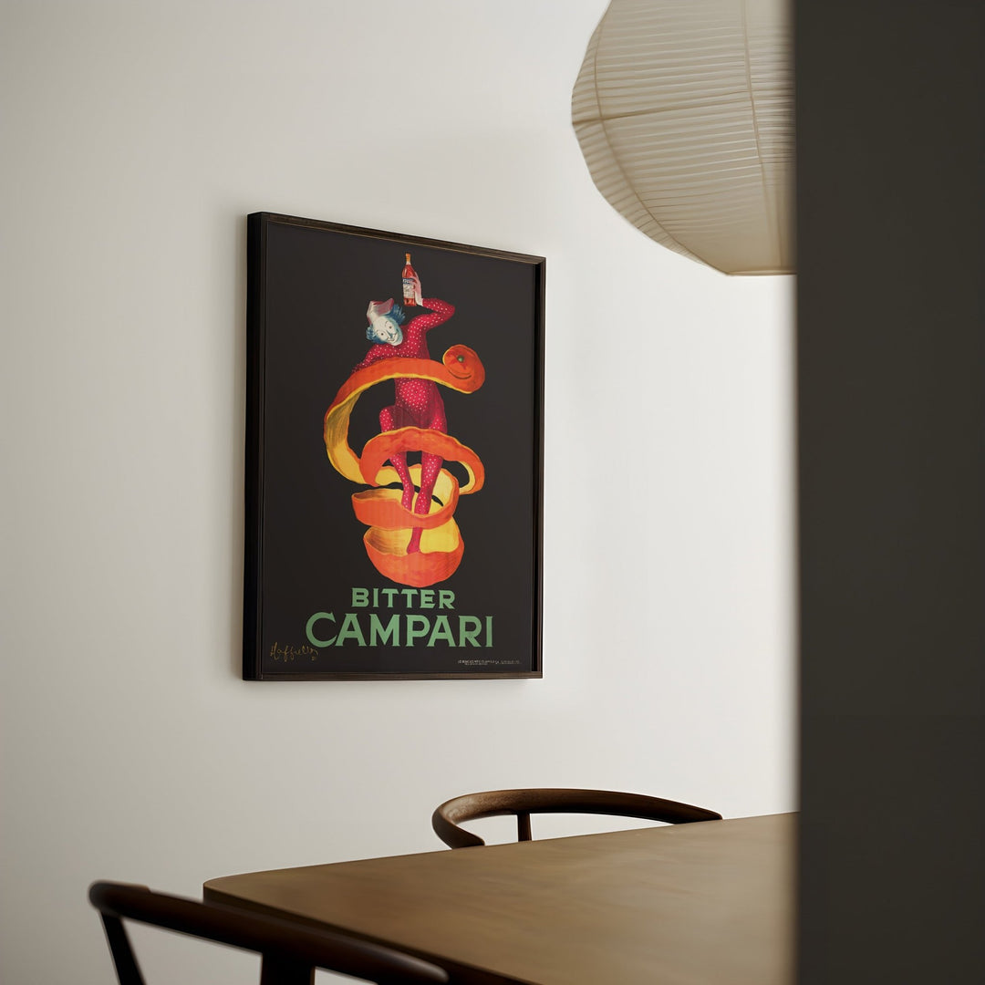 Bitter Campari Orange Wall Art by Leonetto Cappiello - Style My Wall