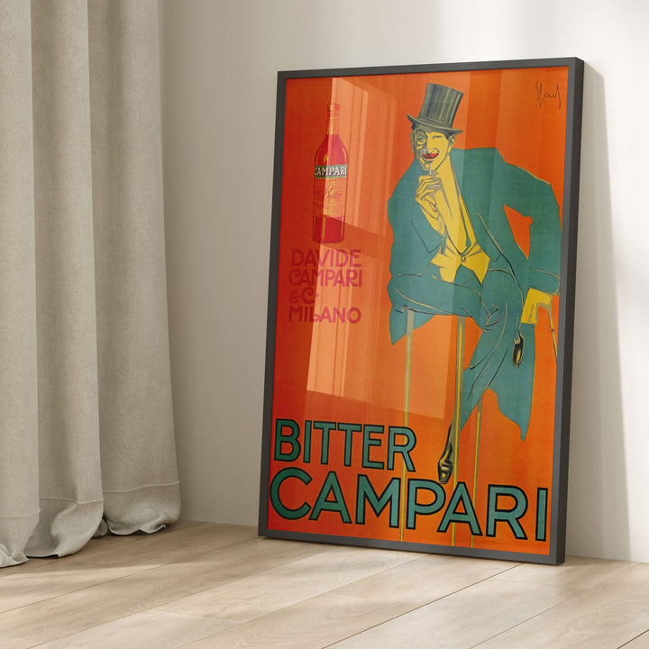 Bitter Campari wall art by Enrico Sacchetti - Style My Wall