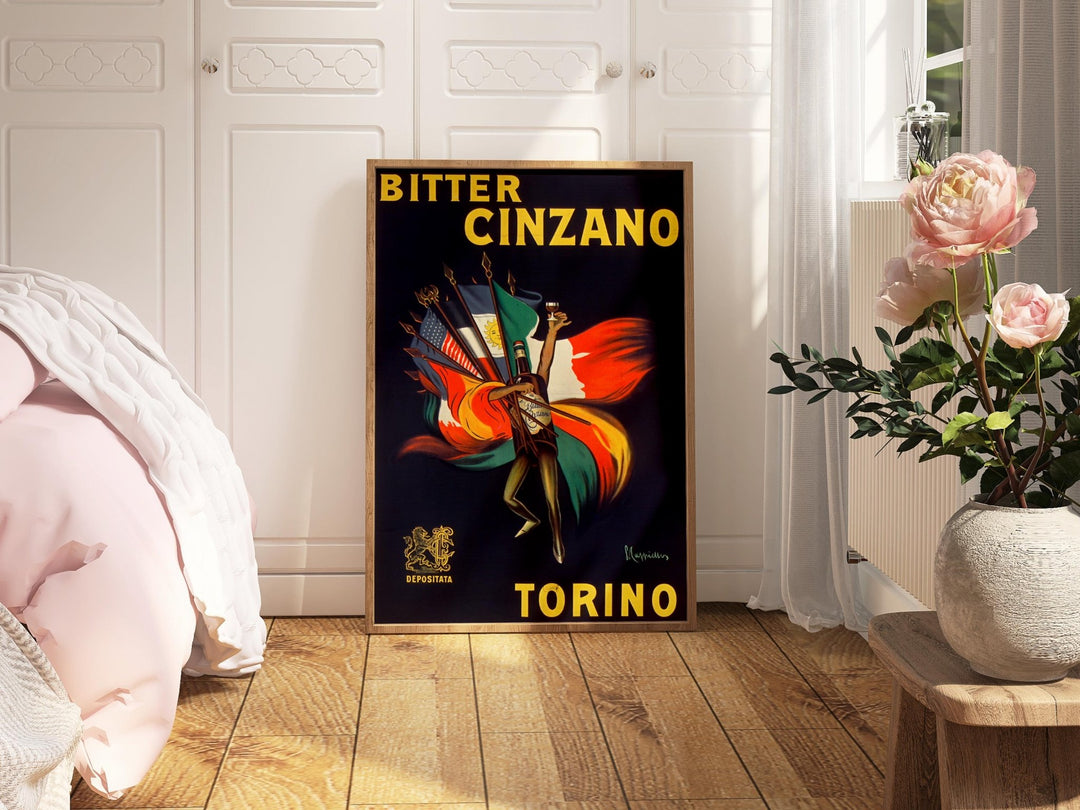 Bitter Cinzano 1912 by Leonetto Cappiello - Style My Wall