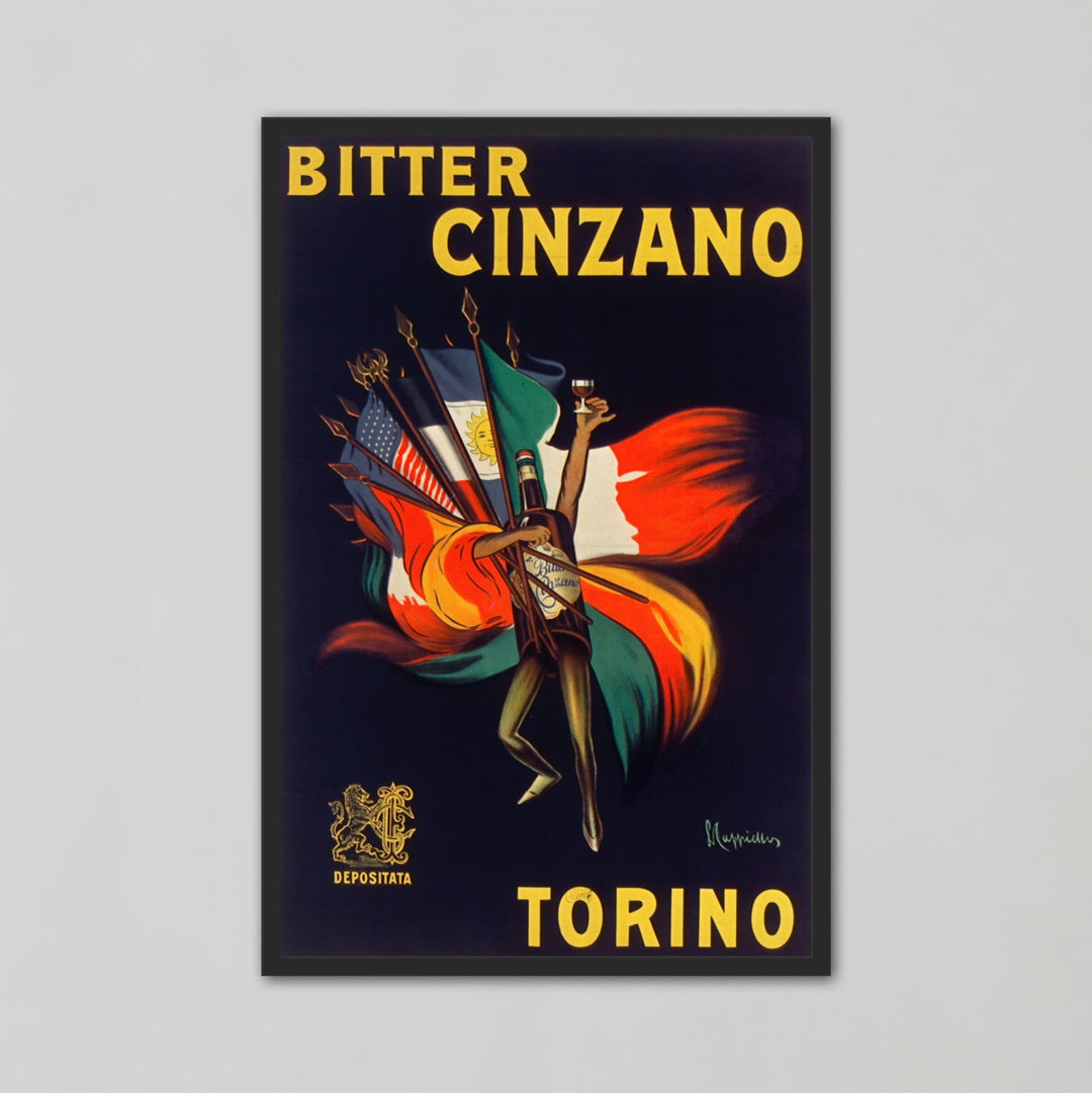 Bitter Cinzano 1912 by Leonetto Cappiello - Style My Wall