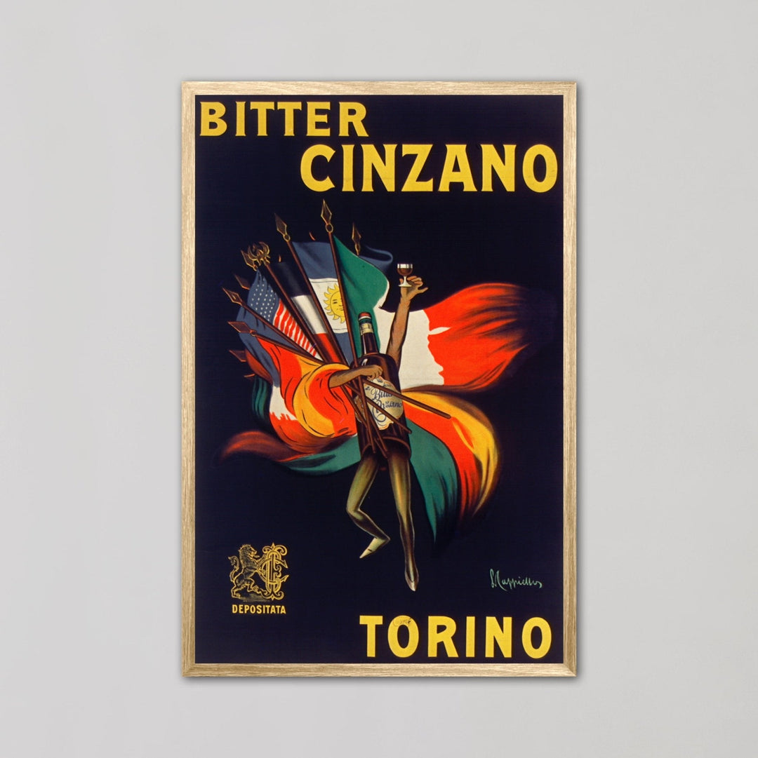 Bitter Cinzano 1912 by Leonetto Cappiello - Style My Wall