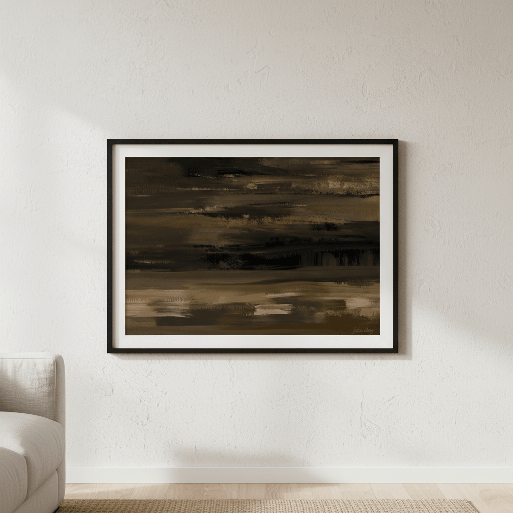 Black and Gold by Julia Cheney wall - art - picture - poster