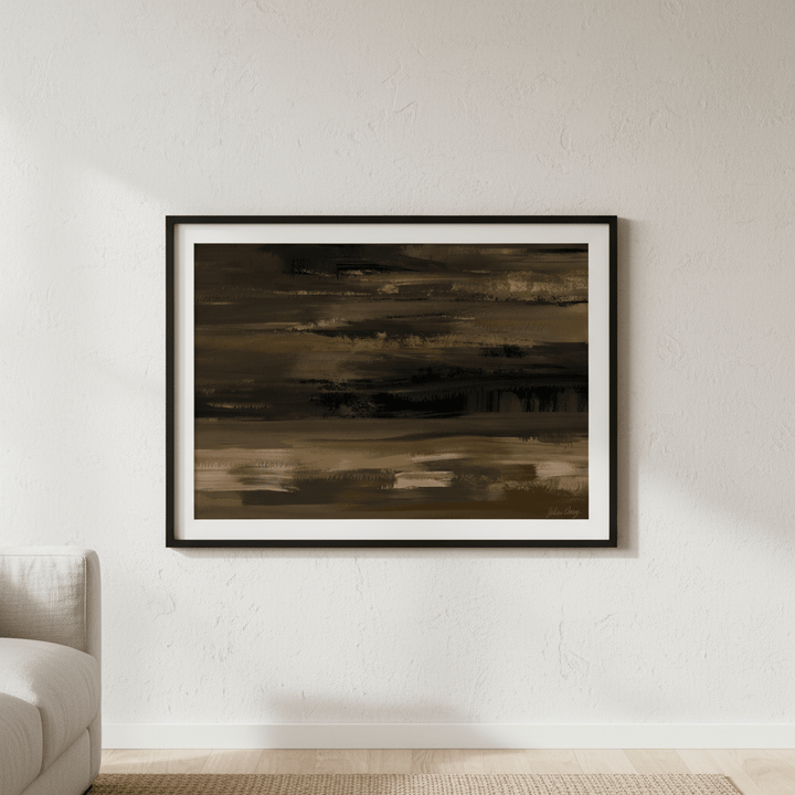 Black and Gold by Julia Cheney wall - art - picture - poster