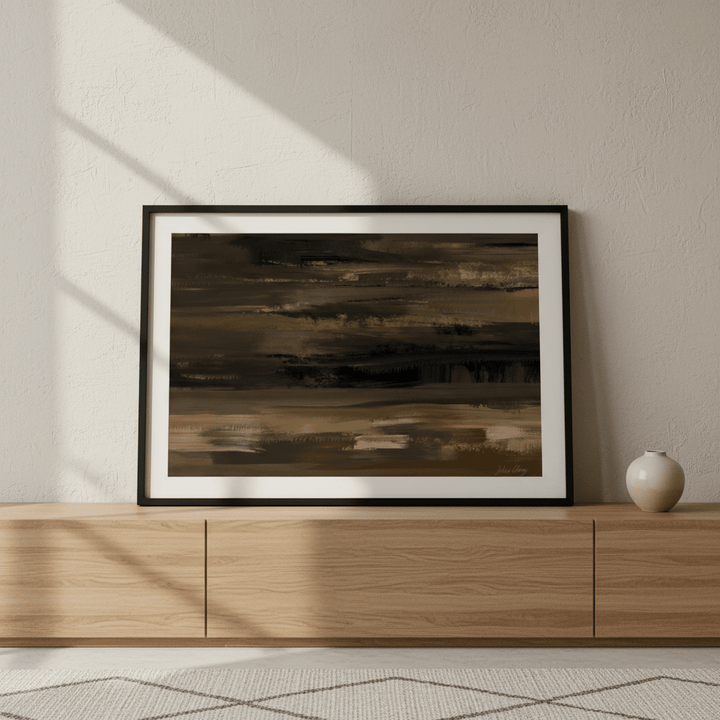 Black and Gold by Julia Cheney wall - art - picture - poster