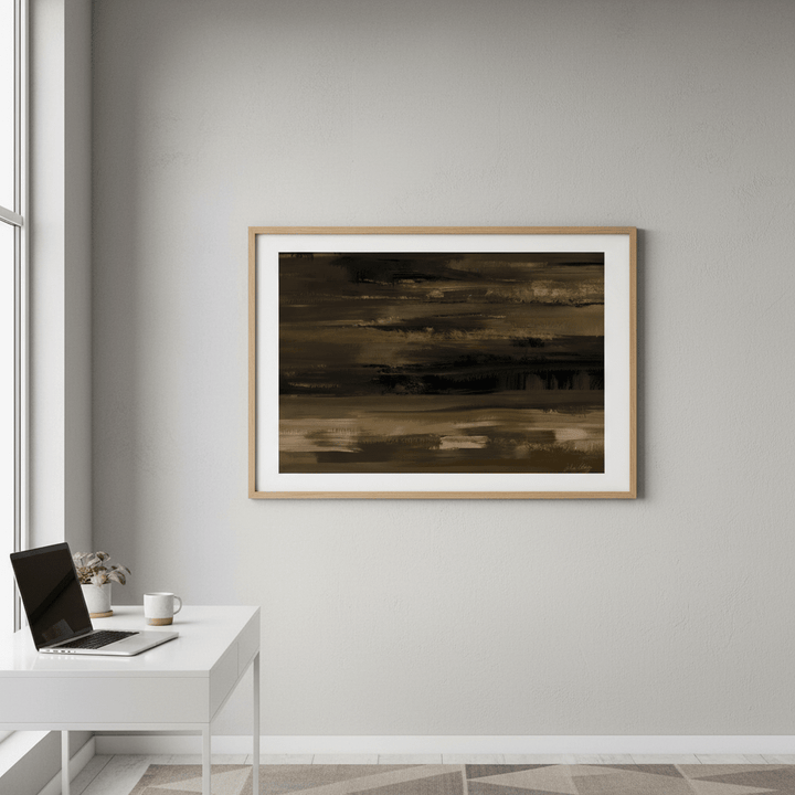 Black and Gold by Julia Cheney wall - art - picture - poster