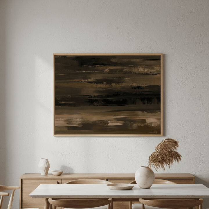 Black and Gold by Julia Cheney wall - art - picture - poster
