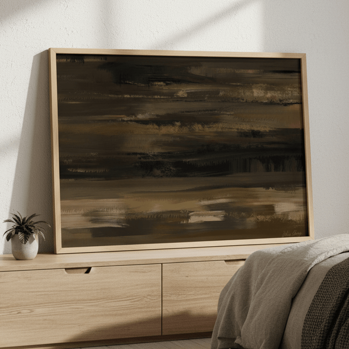 Black and Gold by Julia Cheney wall - art - picture - poster