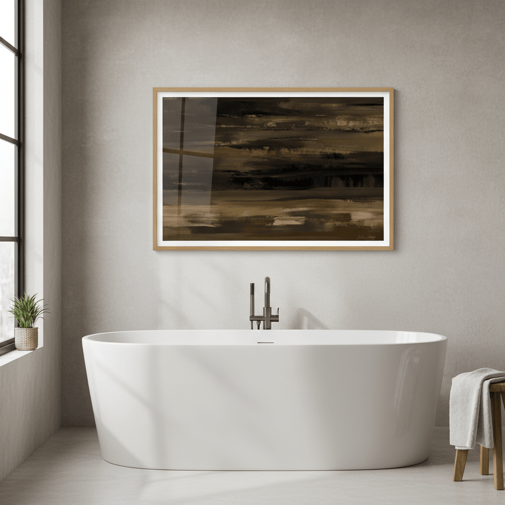 Black and Gold by Julia Cheney wall - art - picture - poster