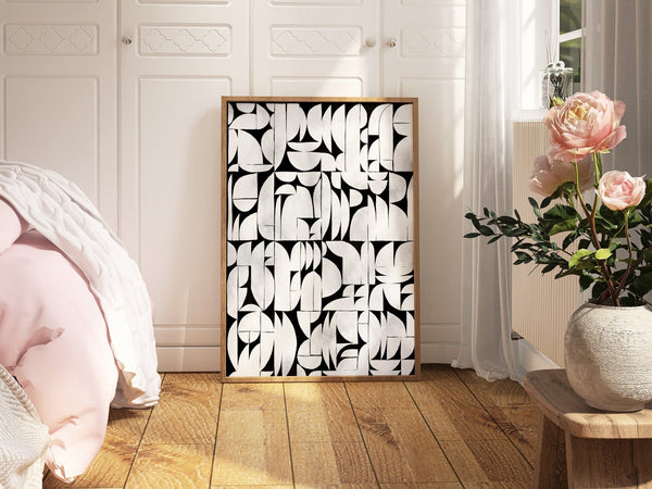 Black and White Bauhaus by Maison Bootsy