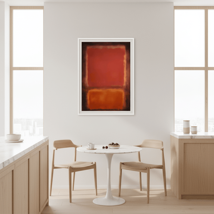 Black, Brown Wall Art Inspired by Mark Rothko wall - art - picture - poster